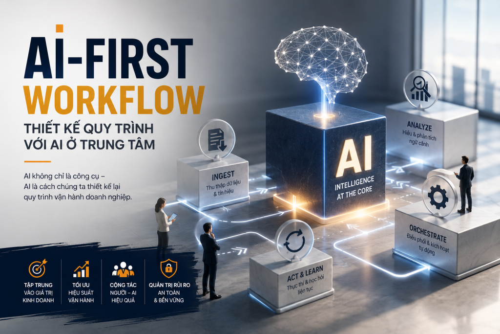 Cách xây dựng AI-first workflow