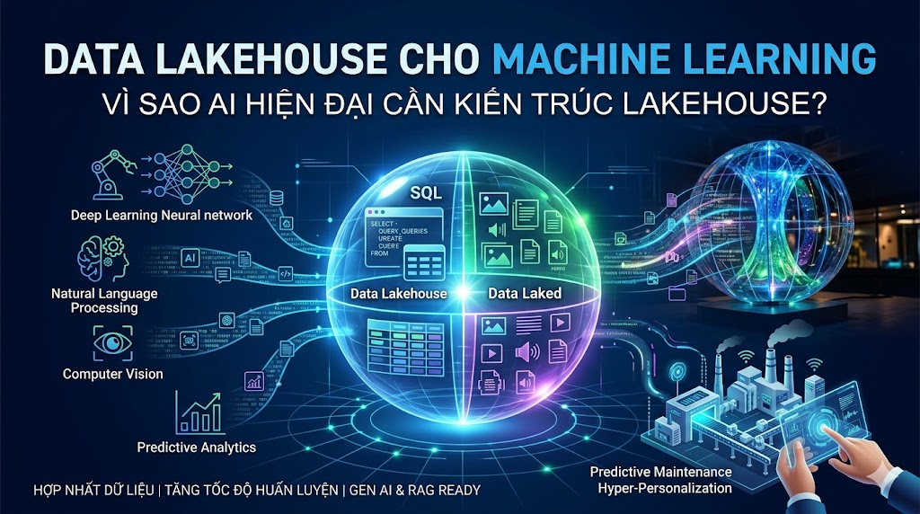 Data lakehouse cho Machine learning