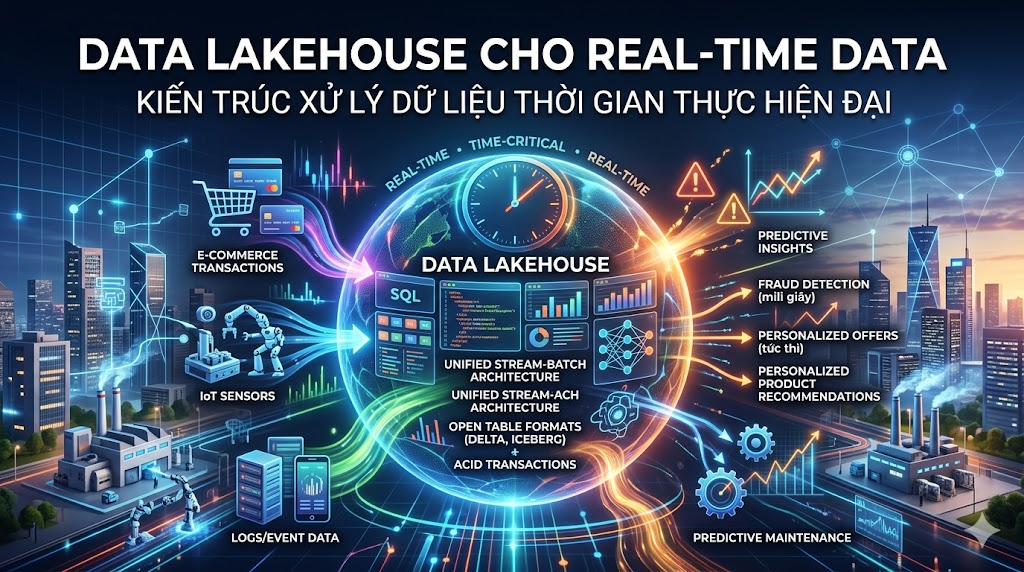 Data Lakehouse cho Real-time data