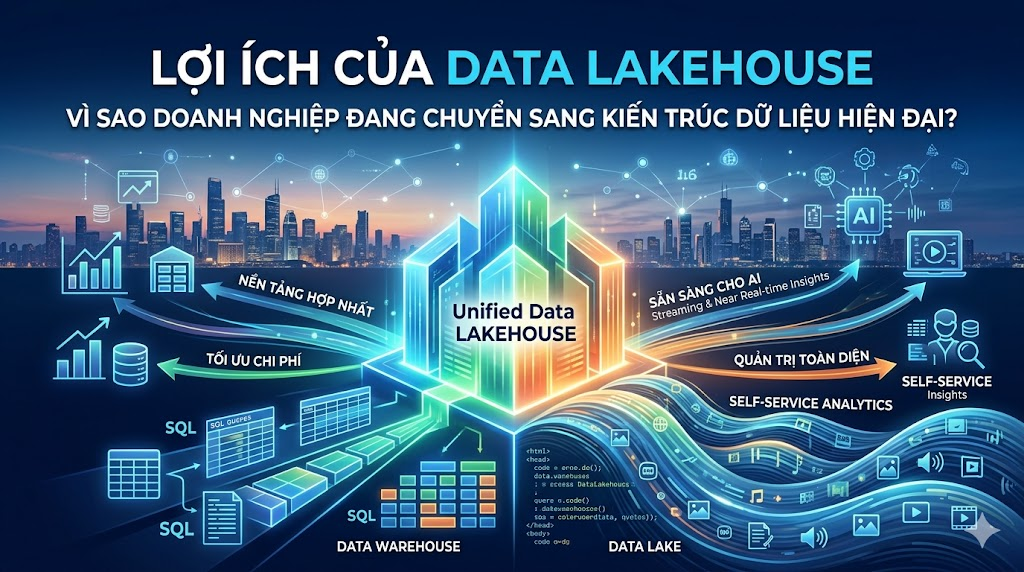 Lợi ích của Data Lakehouse