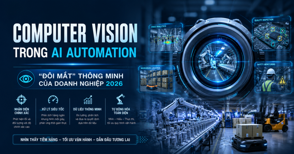 Computer vision trong ai automation