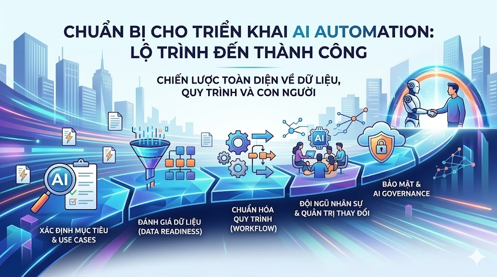 Doanh nghiệp triển khai AI Automation