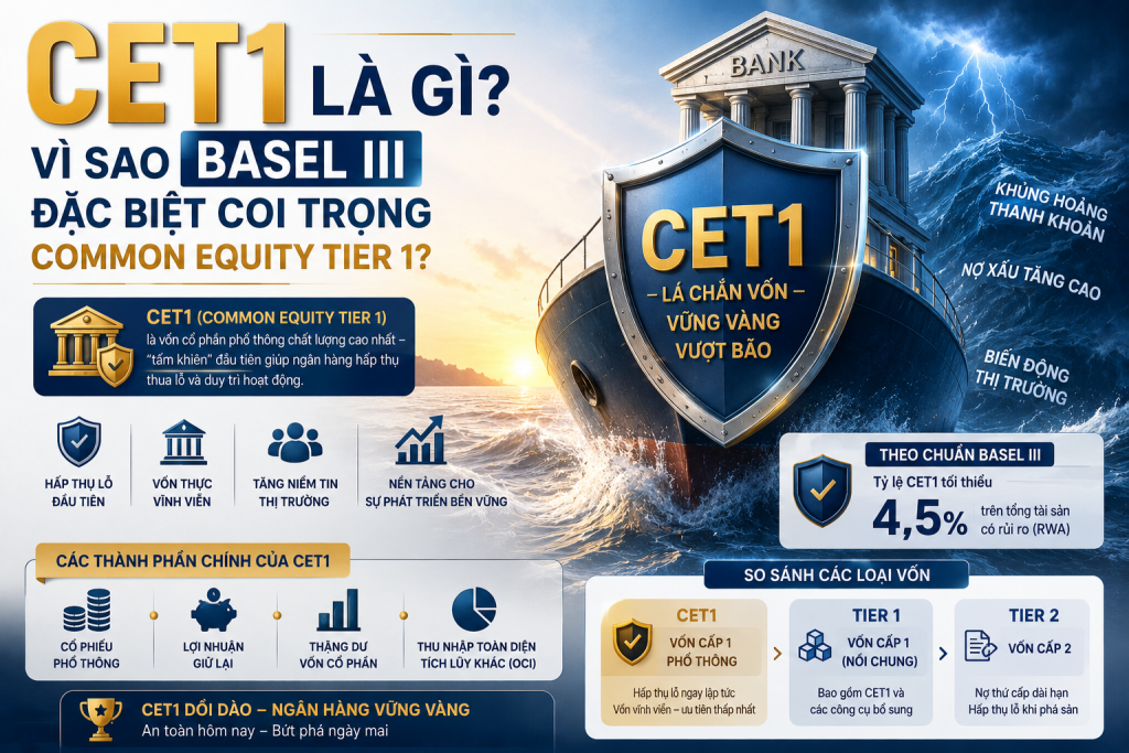 CET1 là gì