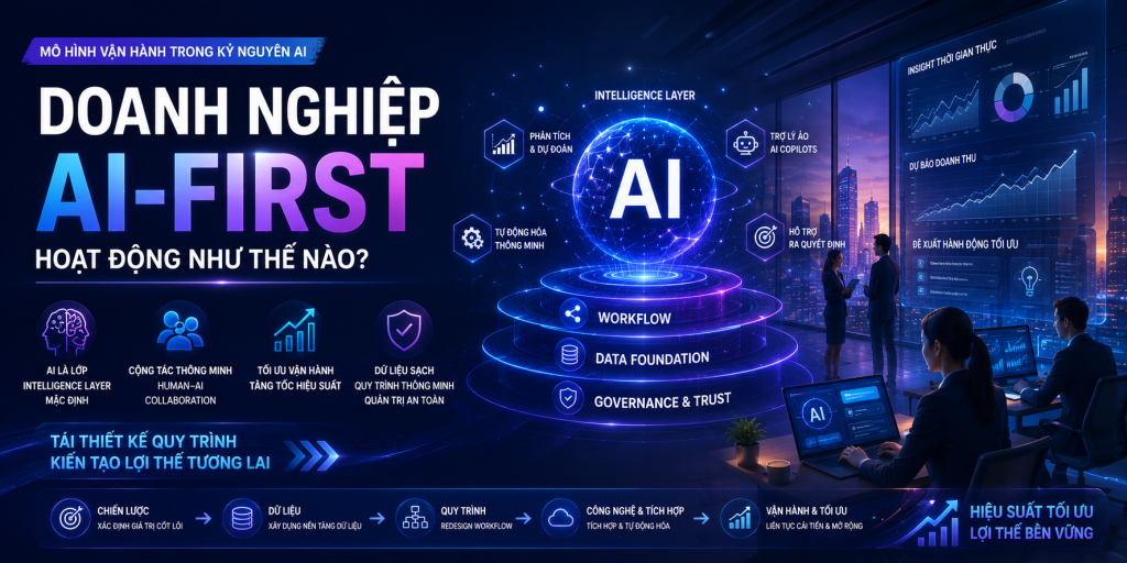 Doanh nghiệp AI-first hoạt động như thế nào