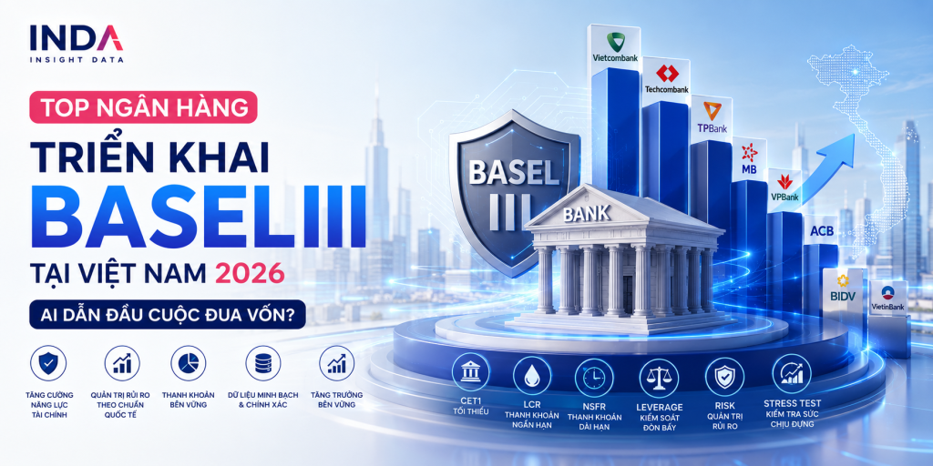 Danh sách ngân hàng triển khai Basel III tại Việt Nam 2026