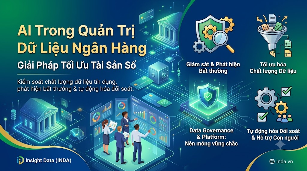 AI trong quản trị dữ liệu ngân hàng