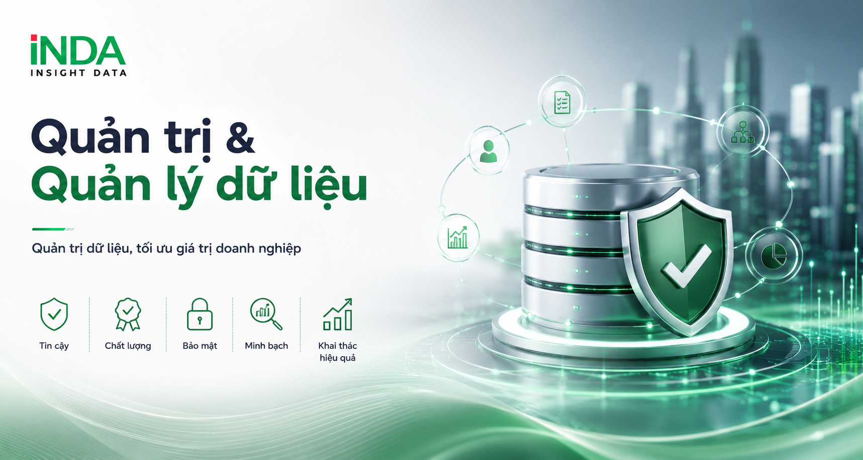 Data Governance. Quản trị và quản lý dữ liệu