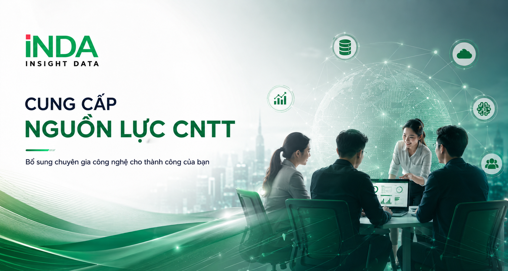 Cung cấp nguồn lực CNTT. IT Outsourcing.