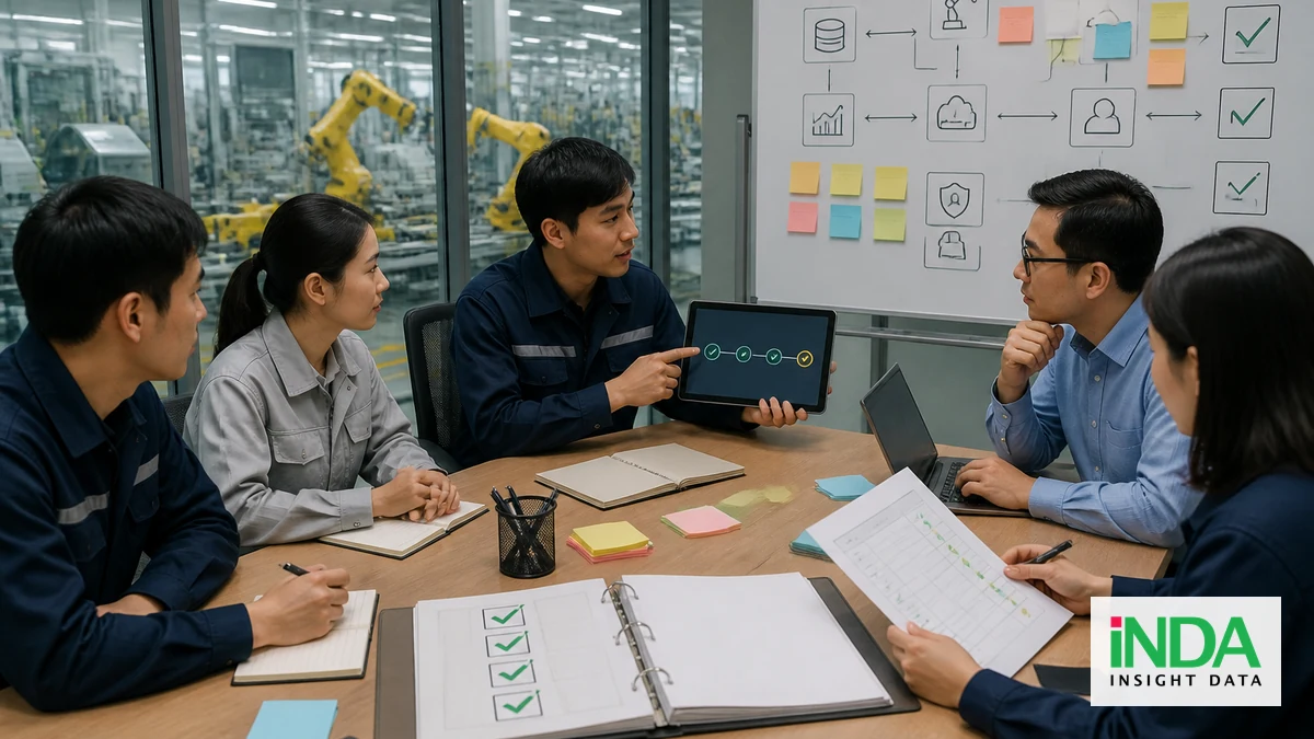 Checklist kho dữ liệu cho nhà máy: 7 tiêu chí kỹ thuật và vận hành - quy trình đánh giá và triển khai