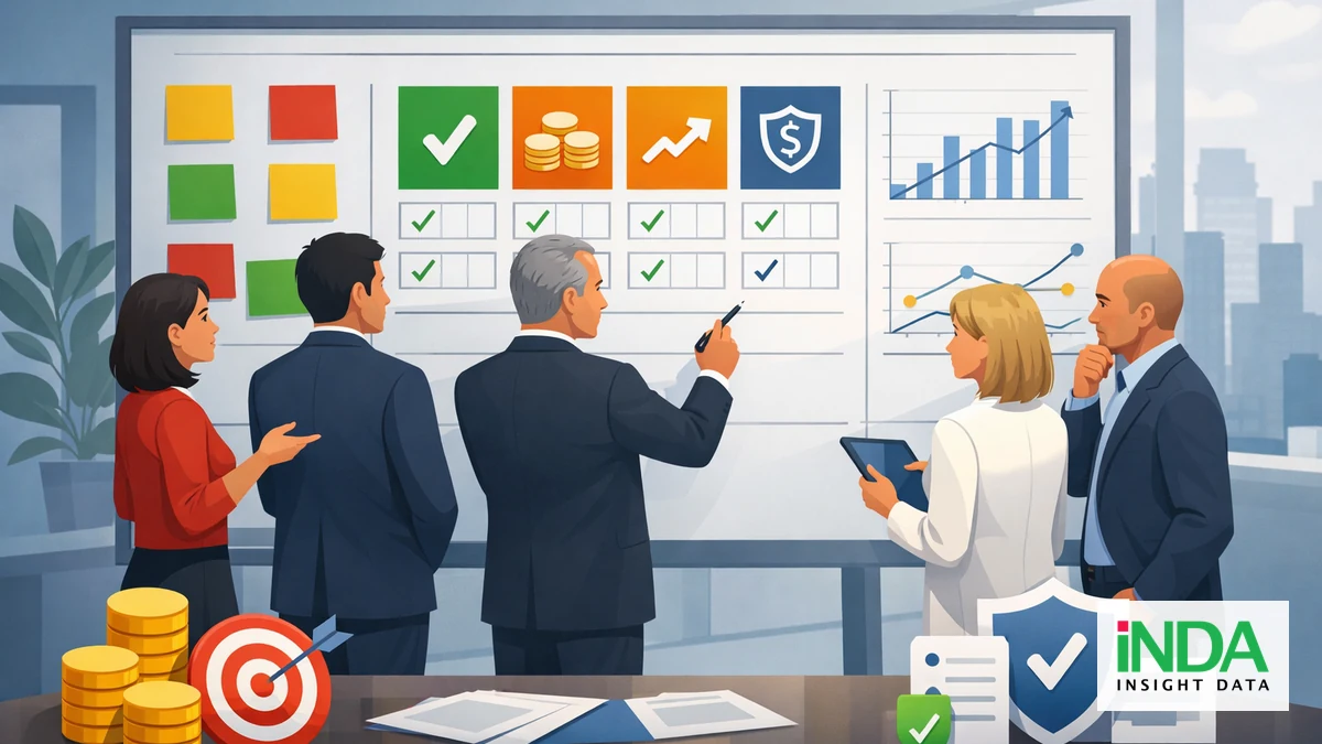 Oracle Analytics giá trị kinh doanh và khung đánh giá cho doanh nghiệp - minh họa khái niệm