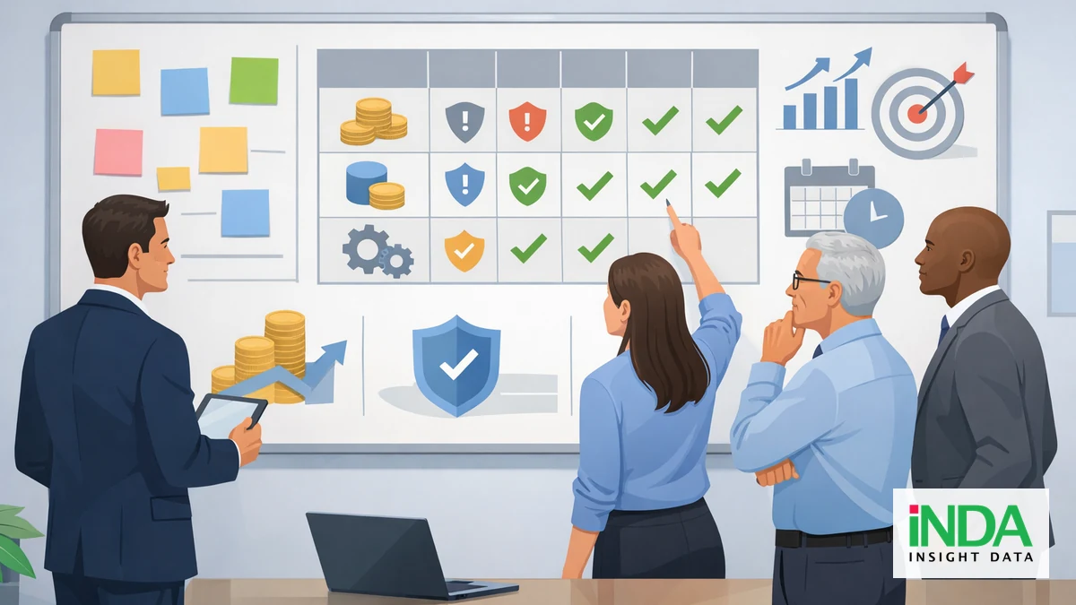 ROI Oracle AIDP POC rủi ro chi phí cho doanh nghiệp - minh họa khái niệm