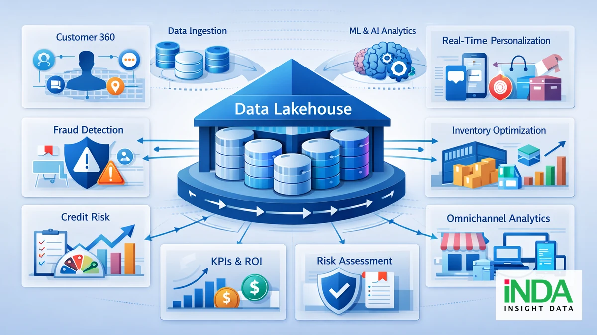 Use case Data Lakehouse cho ngân hàng và bán lẻ: KPI và ROI - quy trình đánh giá và triển khai