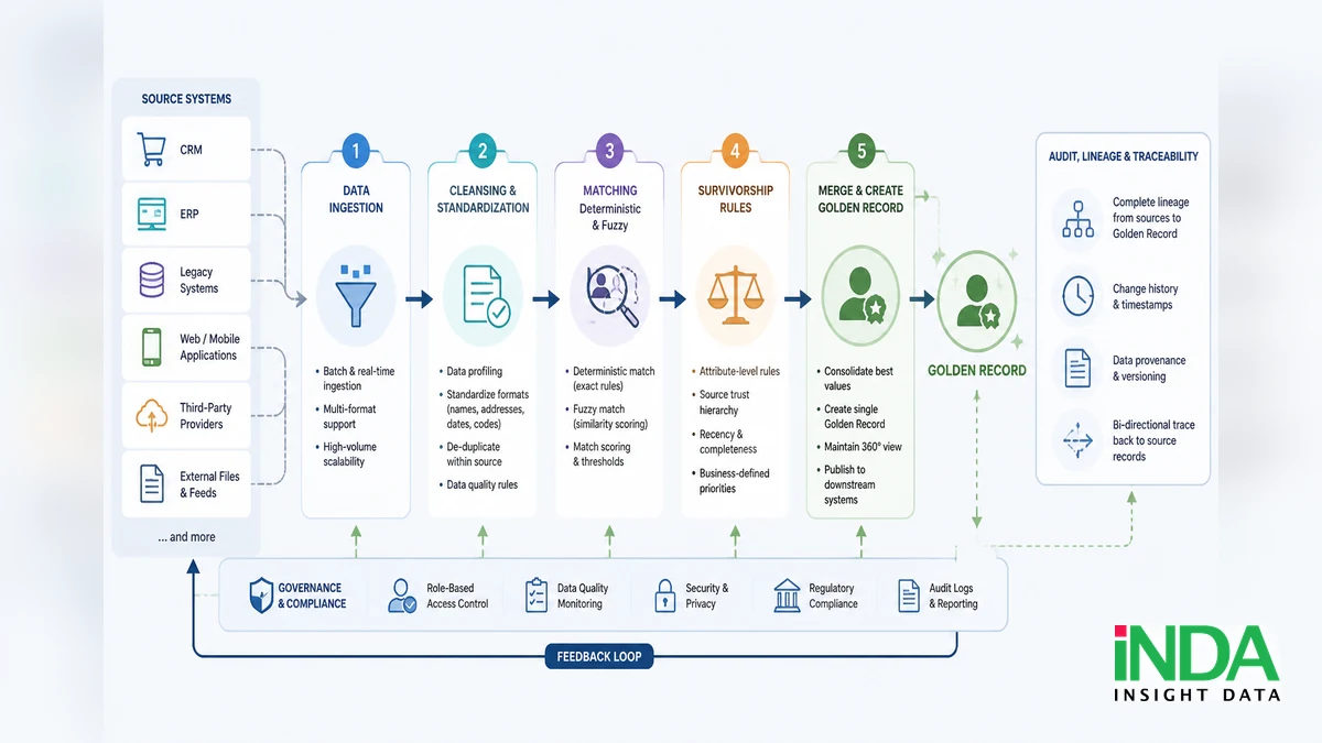 Informatica MDM trong doanh nghiệp dữ liệu lớn: giải pháp tạo lập golden record - tình huống ứng dụng theo góc nhìn triển khai